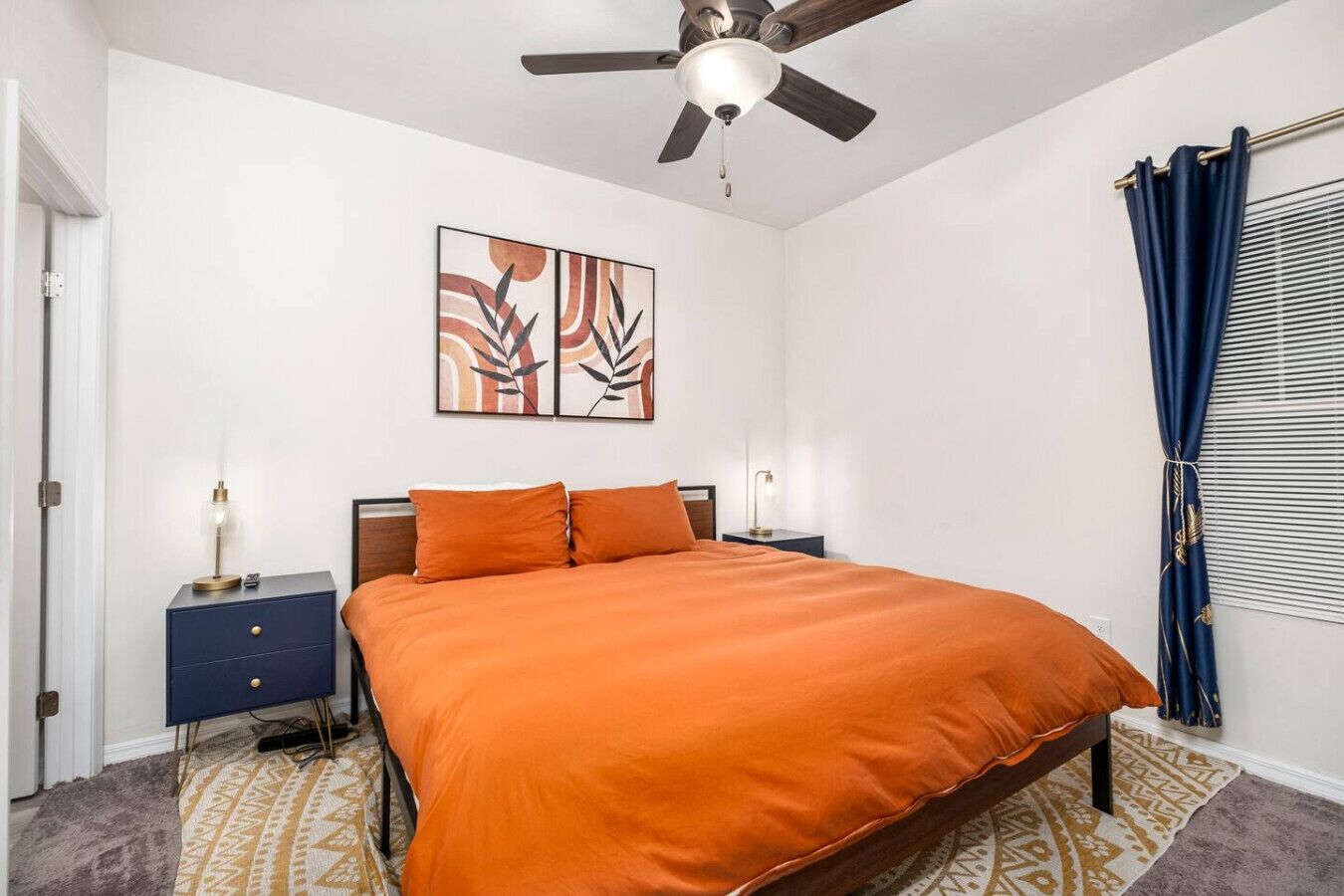 3 bedrooms, desk, iron/ironing board, free WiFi