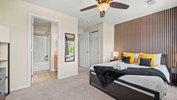 3 bedrooms, iron/ironing board, WiFi, bed sheets