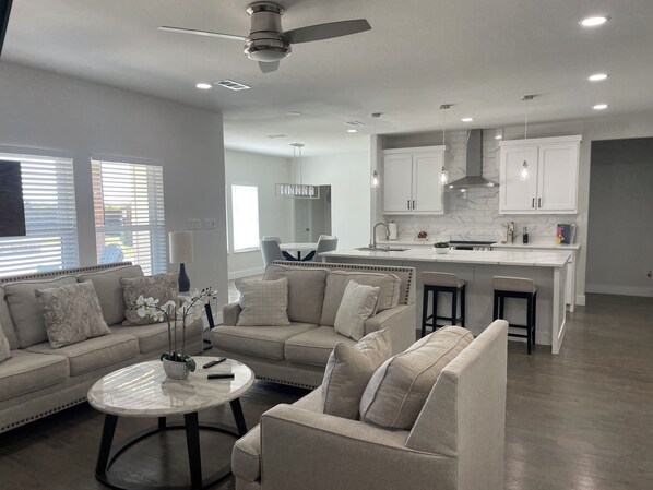 Área de sala de estar