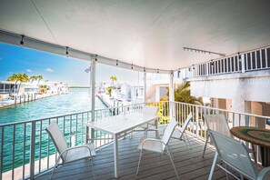 Outdoor dining - Island Time #110 Ocean Views - Cudjoe Key (Cudjoe Key)