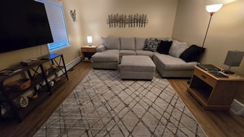 Smart TV, video games, foosball, table tennis