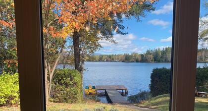Large, intimate cottage on Lac Docteur