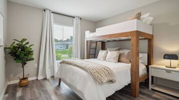 3 bedrooms, iron/ironing board, travel cot, free WiFi