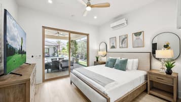 3 slaapkamers, een bureau, een strijkplank/strijkijzer, gratis wifi