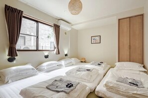 Family Apartment (with Balcony) No Cleaning Service Eco, Non Smoking | In-room safe, desk, laptop workspace, blackout drapes - toukyouryokan-takasago (Tokyo)