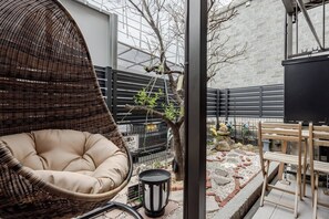 Family Apartment (with Balcony) No Cleaning Service Eco, Non Smoking | Terrace/patio
