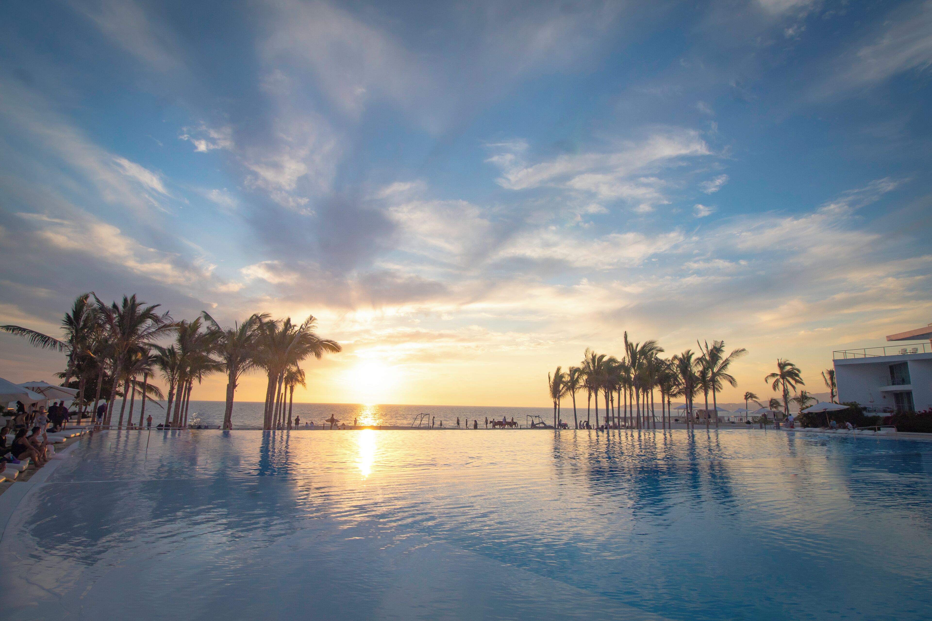 Außenpool, beheizter Pool