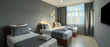 Ropa de cama hipoalergénica, wifi gratis y ropa de cama