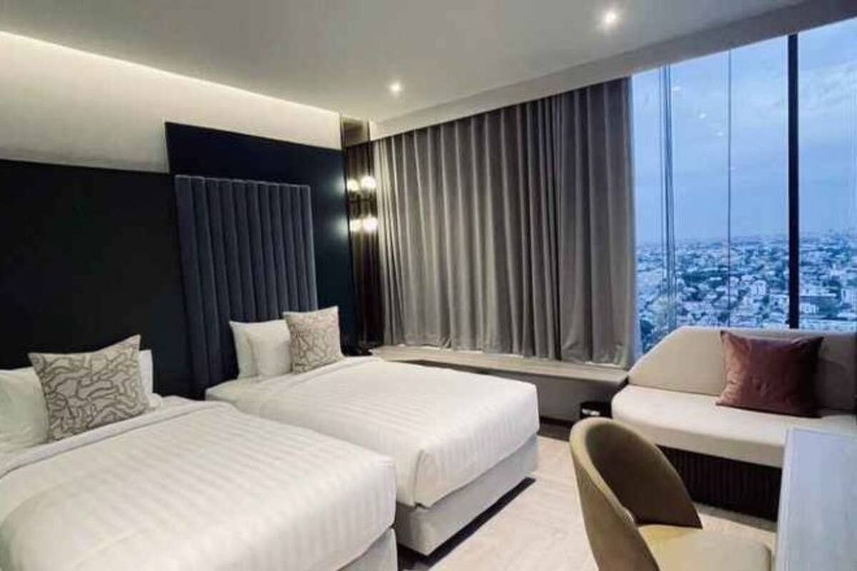 Minibar, in-room safe, blackout drapes, soundproofing