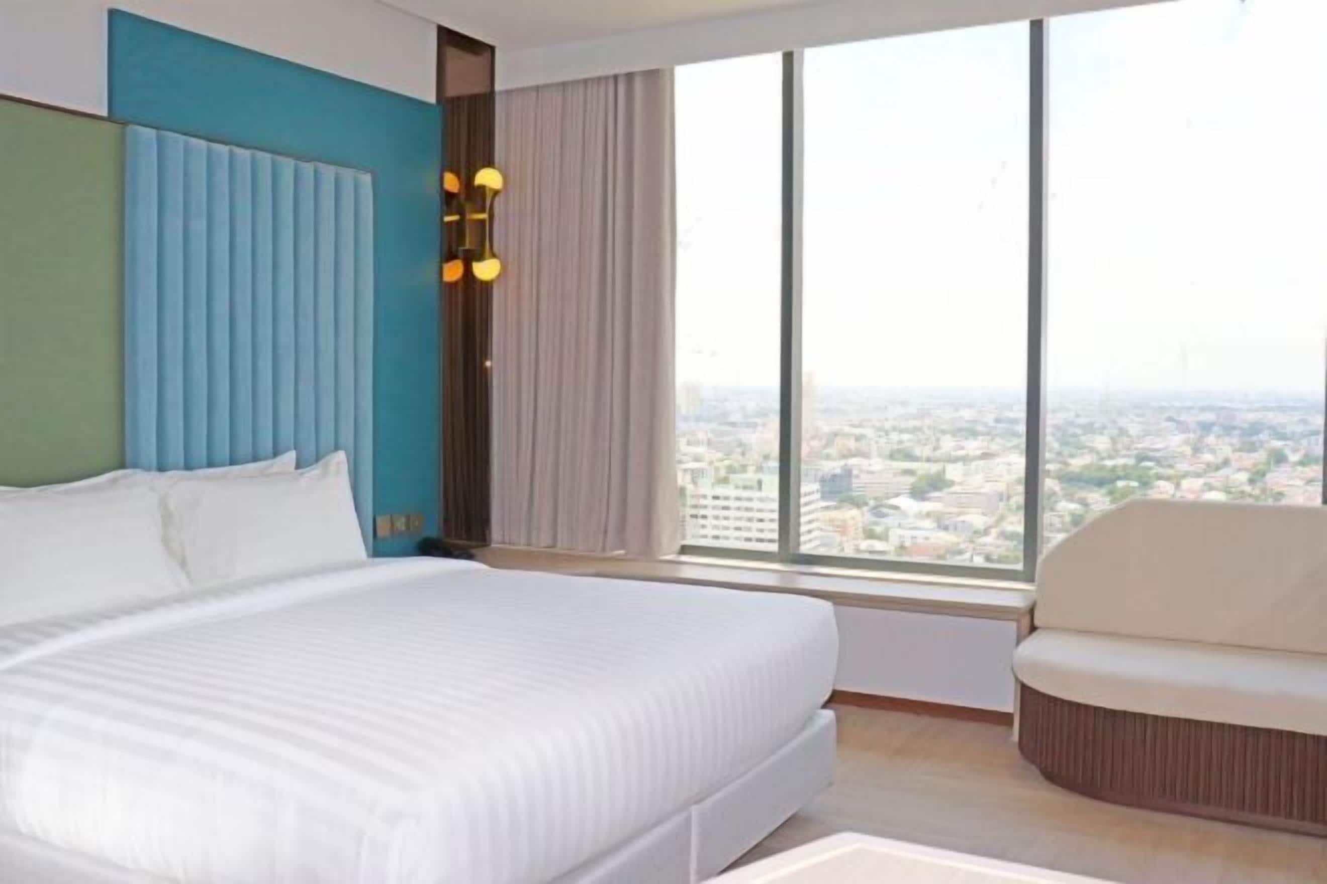 Minibar, safe på rommet, blendingsgardiner og lydisolert