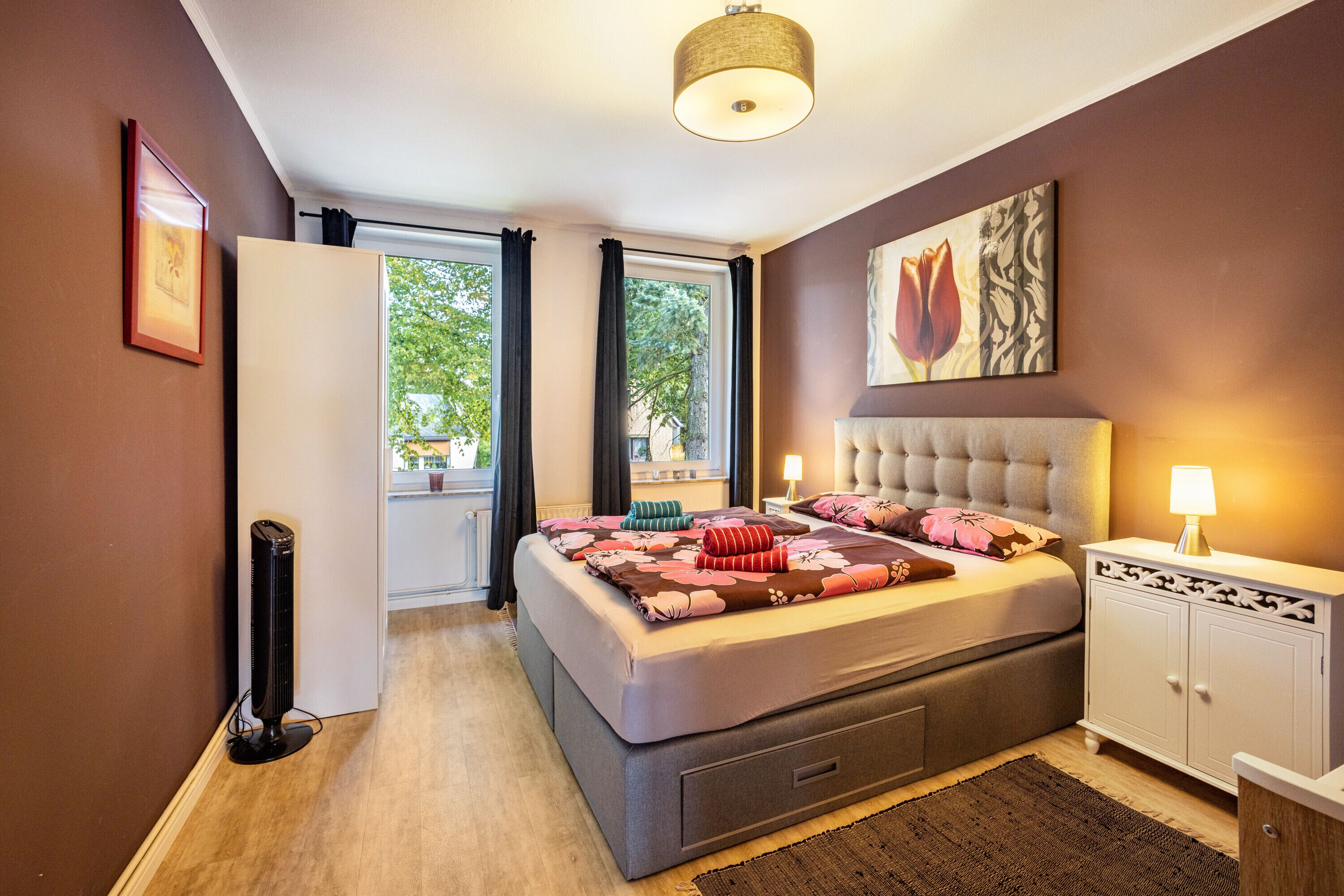 2 chambres, fer et planche à repasser, Wi-Fi gratuit, draps fournis