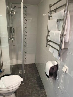 Séchoir à cheveux, serviettes fournies