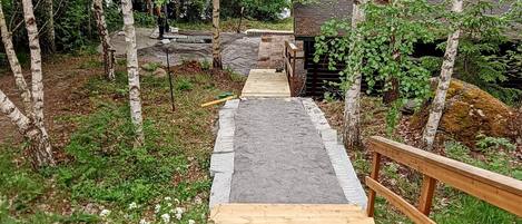 Enceinte de l’hébergement