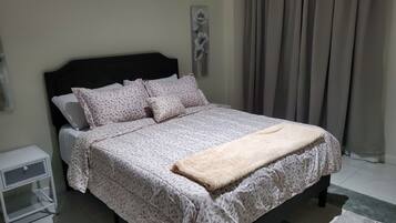 1 bedroom, iron/ironing board, free WiFi, bed sheets