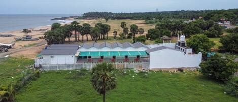 Fassade der Unterkunft