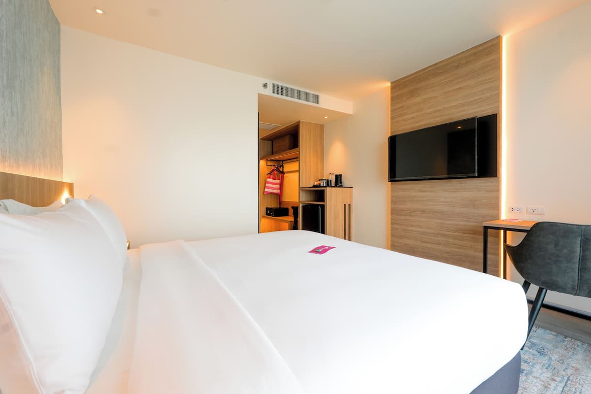 Deluxe-rum | Värdeförvaringsskåp på rummet, strykjärn/strykbräda och gratis wi-fi