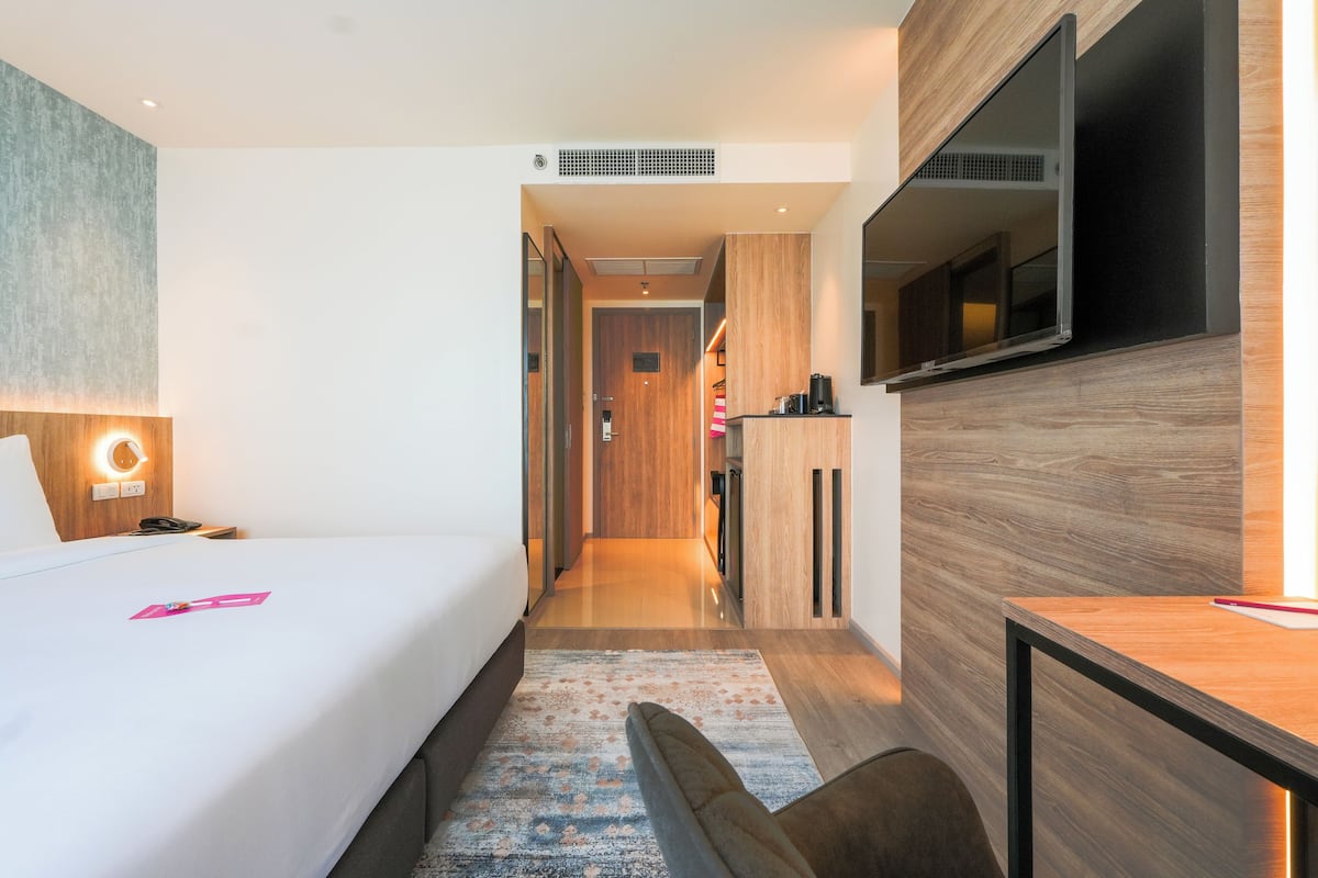 Deluxe-rum | Värdeförvaringsskåp på rummet, strykjärn/strykbräda och gratis wi-fi