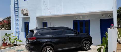 Façade de l’hébergement