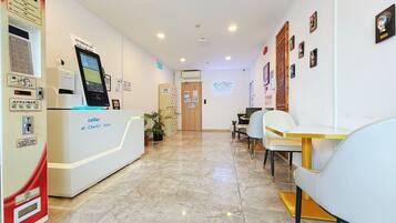 Sitteområde i lobbyen