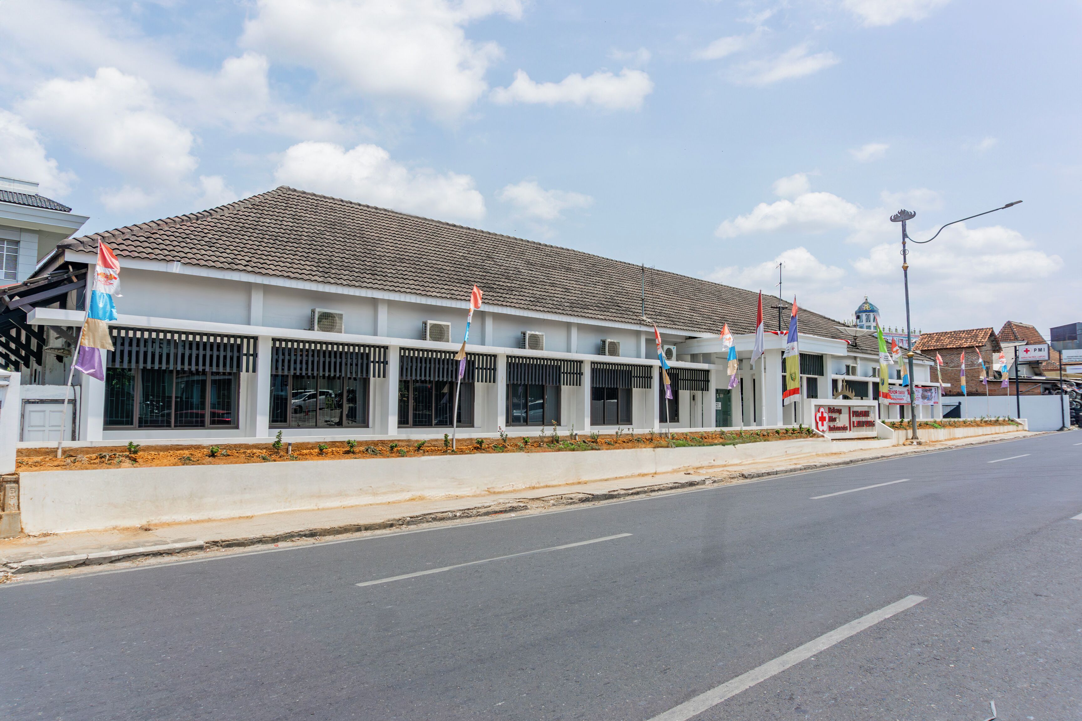 ด้านหน้าที่พัก