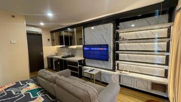 Wifi gratis y ropa de cama