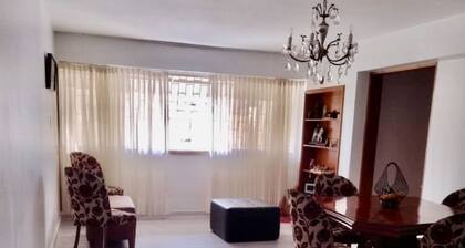 Charming 2-bedroom apartment in brilliant Caracas with AC, fitness room, WiFi
