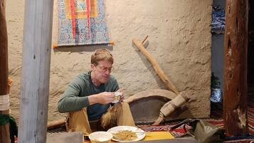 Daily English breakfast (INR 150 per person)