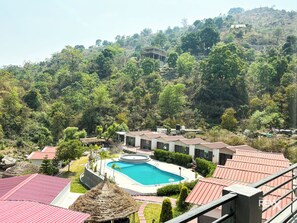 Pemandangan dari properti