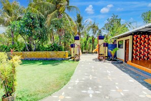 Façade de l’hébergement