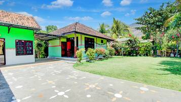 Majoituspaikan julkisivu