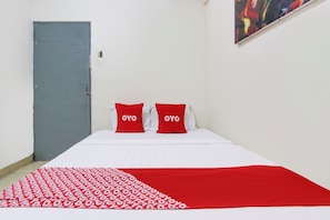 Free WiFi, bed sheets - Hotel O Homestay Alqid Syariah (Yogyakarta)