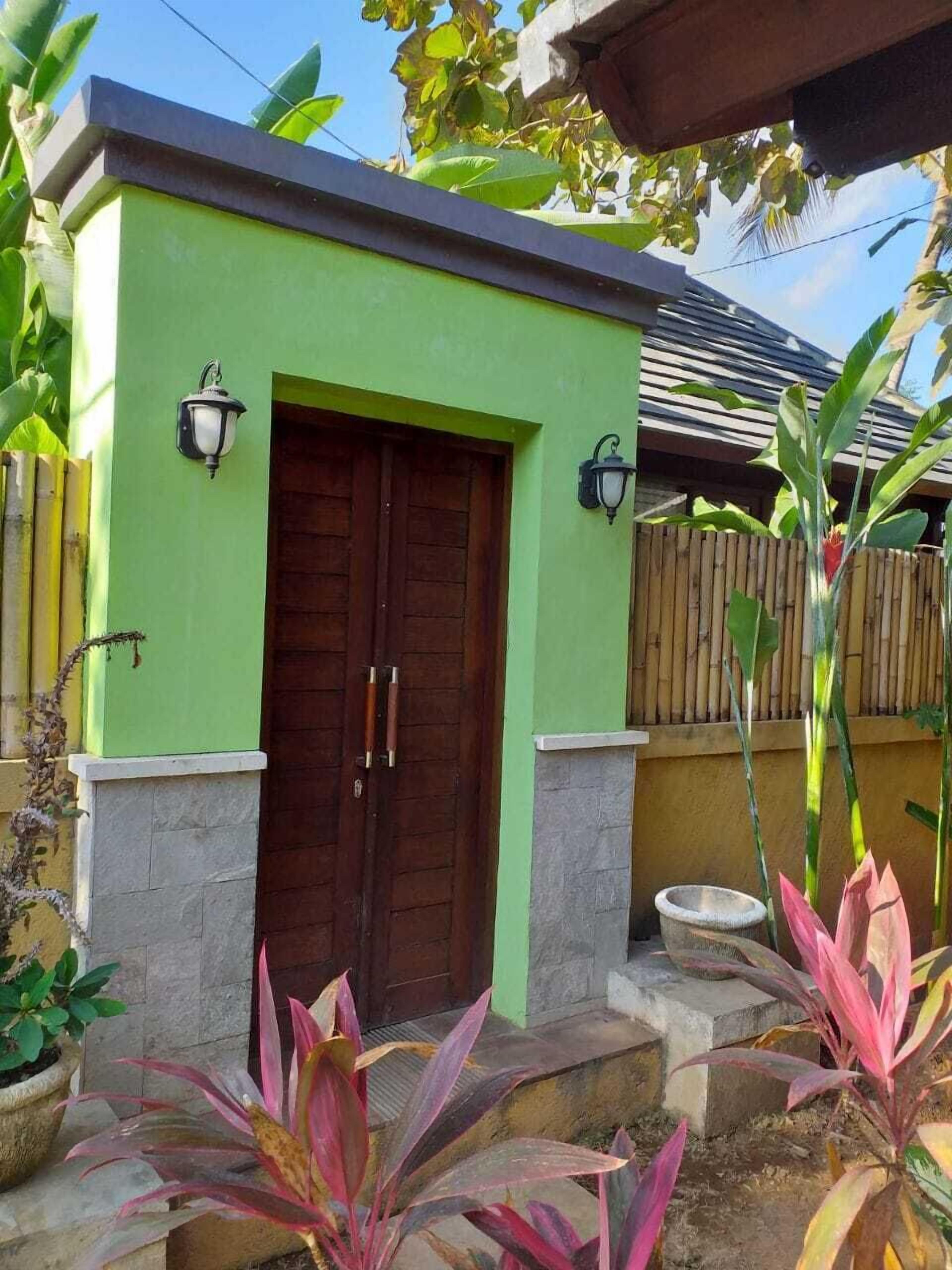 Façade de l’hébergement