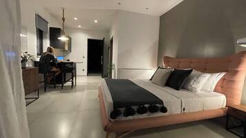 Studio | Wi-Fi gratis dan seprai linen