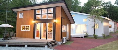 Voorkant van accommodatie