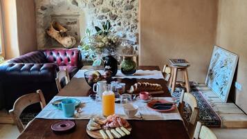 Daily local cuisine breakfast (EUR 15 per person)