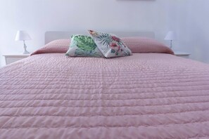 1 bedroom, travel crib, WiFi, bed sheets