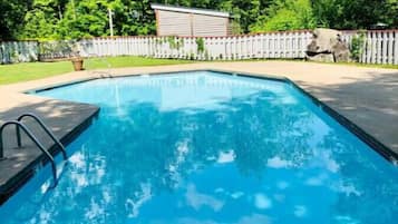 Indoor pool, a heated pool