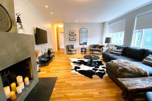 Appartement Penthouse panoramique | Vue sur la rue