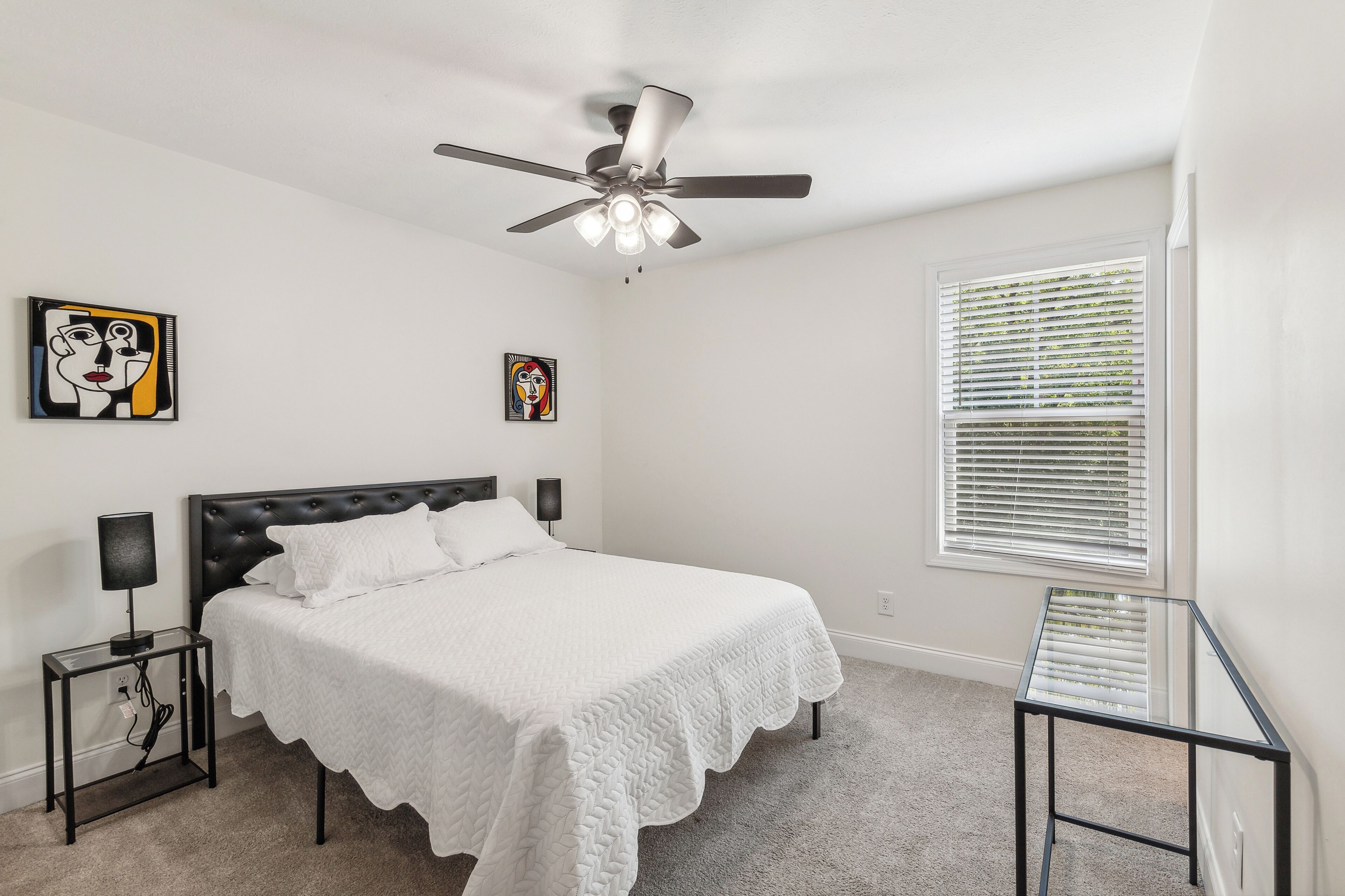 2 bedrooms, iron/ironing board, travel crib, WiFi (free)