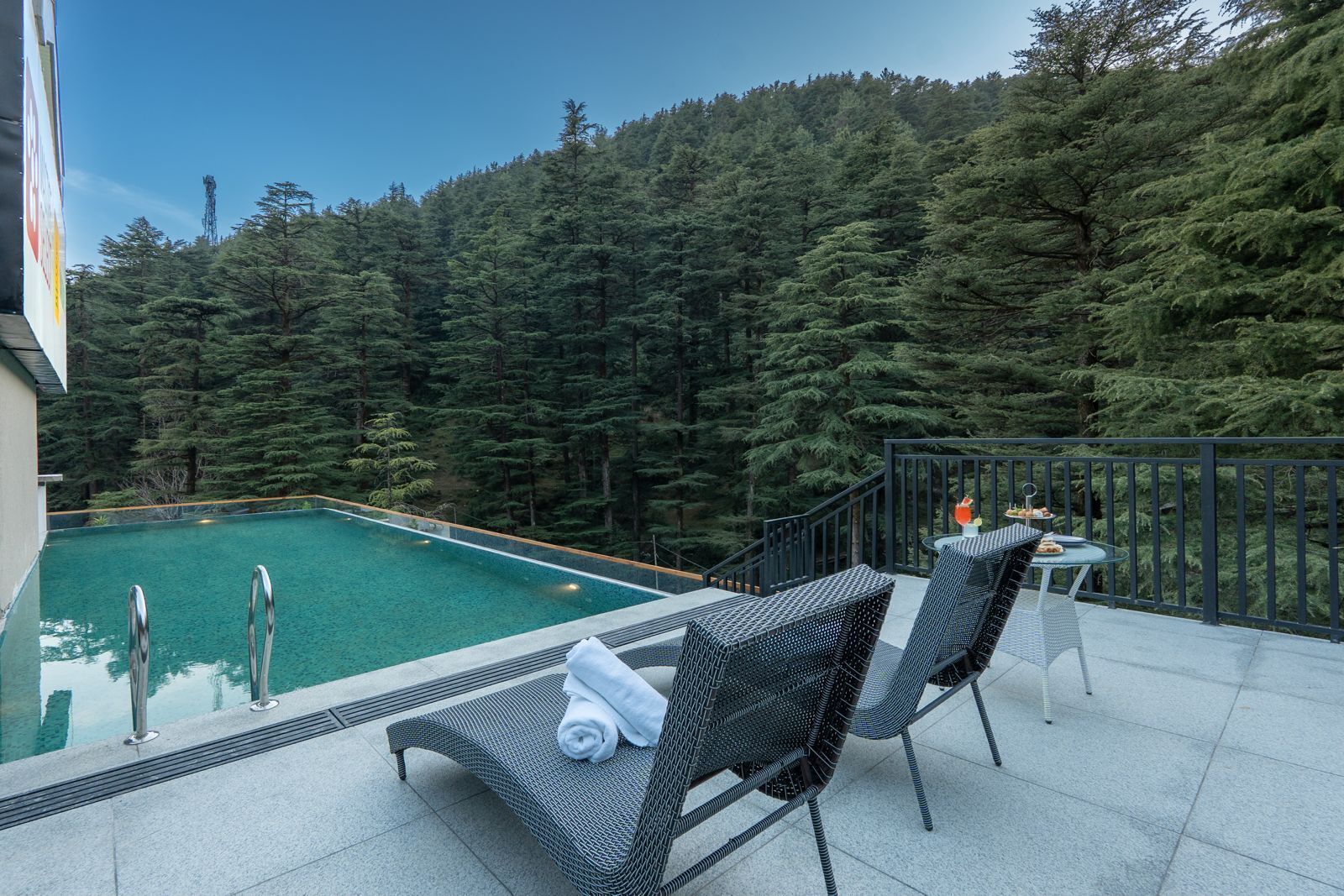 Alberca en la azotea