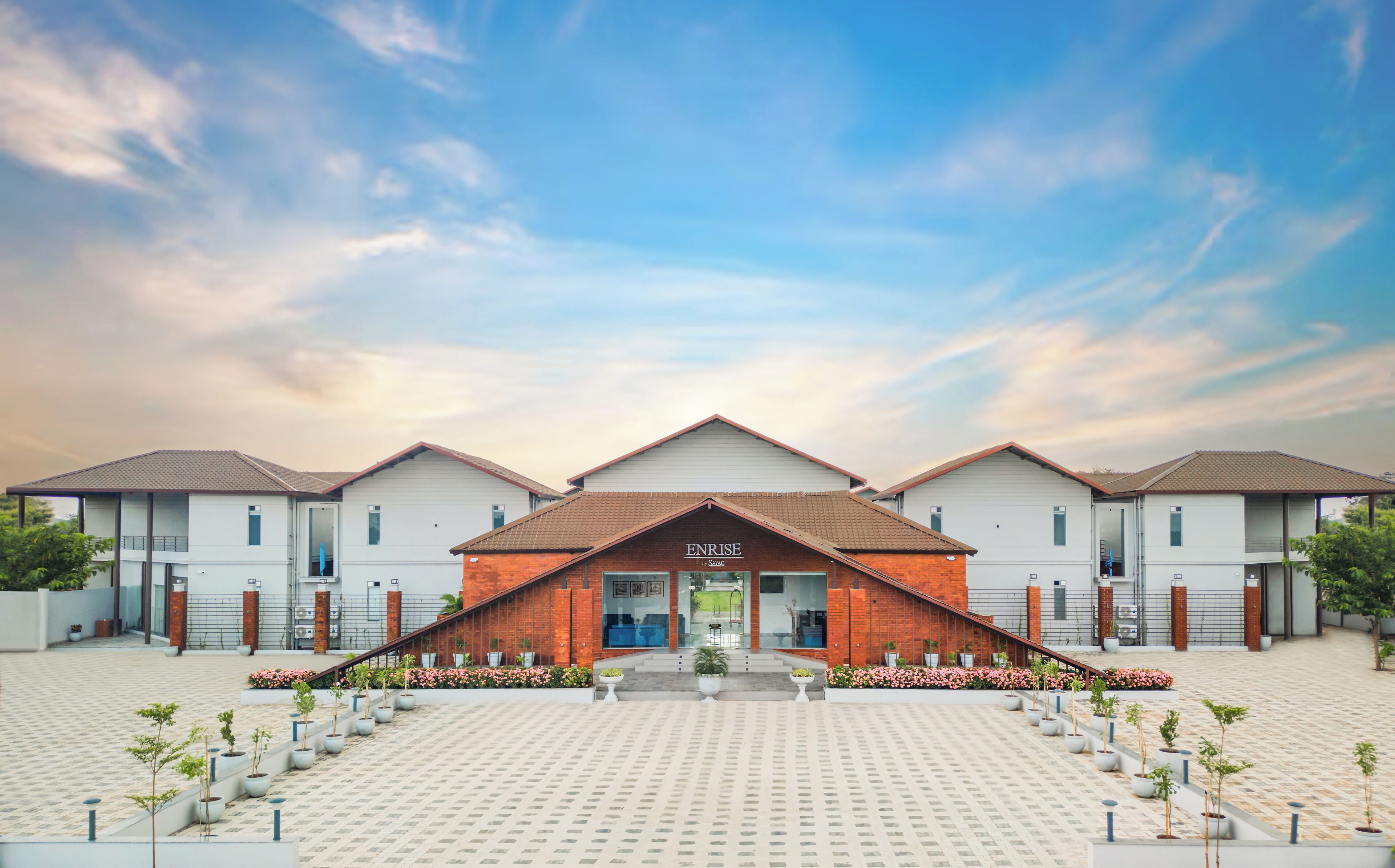 Fachada de la propiedad