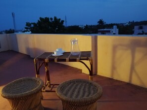 Family Studio, Balcony, Sea View | Terrace/patio - Le Apex (Vanur)
