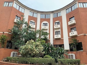 Fassade der Unterkunft