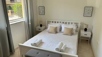 Apartamento conforto, vista para a cidade | 2 quartos, cortinas blackout, quartos à prova de som