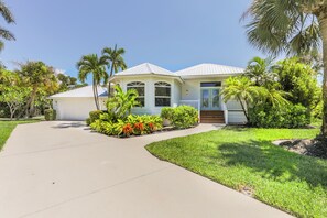 Exterior - Beach, Please! | East Rocks Oasis with Pool and Short Walk to the Beach! (Sanibel)