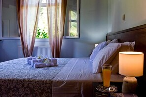 2 slaapkamers, een strijkplank/strijkijzer, wifi, beddengoed