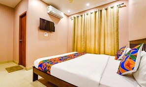 Deluxe-huone | Kannettavalle tietokoneelle sopiva työtila, ilmainen Wi-Fi