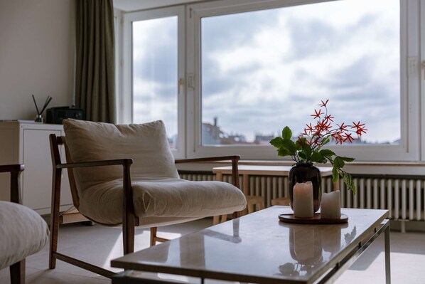 3 bedrooms, desk, Internet - Charming art Deco Apartment With Harbor Views in Blankenberge (Blankenberge)