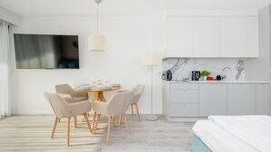 Private kitchen - Sea&lake Studio With Parking by Renters (Mielno)