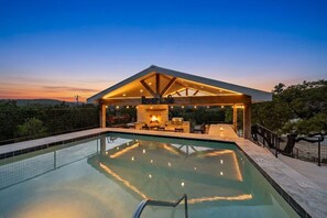 Pool - The Wolves Den @ Frio River Vacation Rentals (Concan)